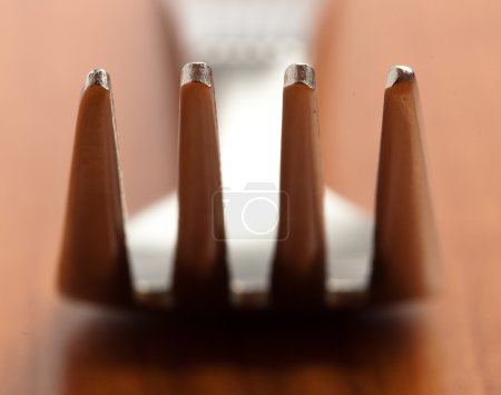 Fourchette en métal 