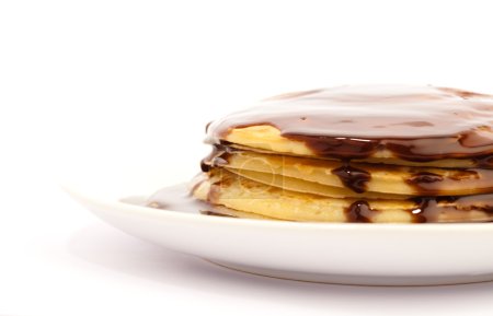 Crêpes au chocolat 