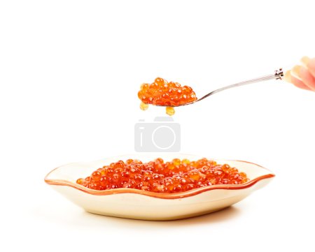 oeufs au caviar rouge 