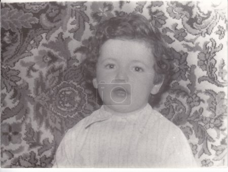Ancienne photo sur texture grunge 