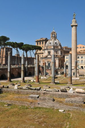 Colonne de Trajan à Rome, Italie
