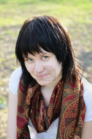 mignonne jeune femme