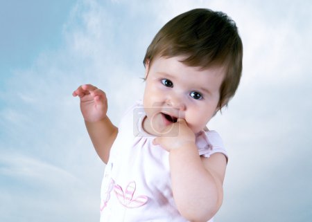portrait d'une petite fille