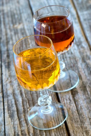 Liqueur d'abricot et amère 