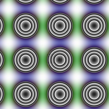 Modèle abstrait gaufré cercle gris .