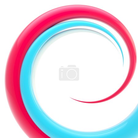 Tourbillon en spirale comme fond abstrait 