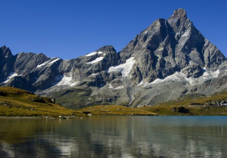 Lac bleu Cervinia Italie 