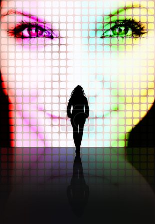 Concept de perception de beauté 