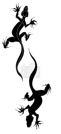 Tatouage lézard 