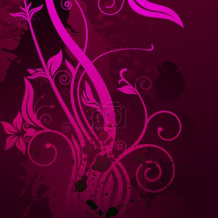 Fond floral
