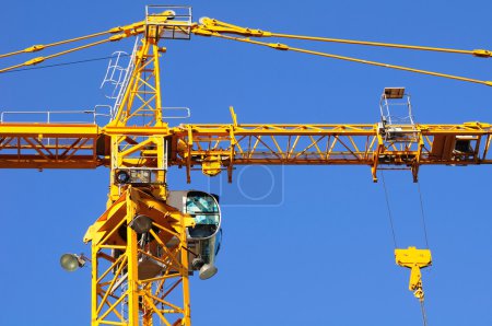 Grue de construction .