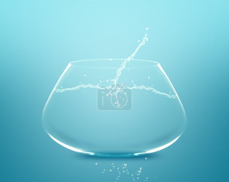 Bol à poisson vide 