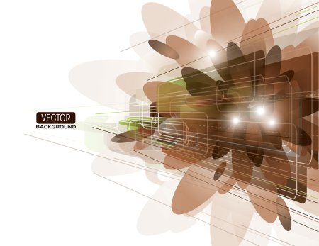 Fond vectoriel abstrait.