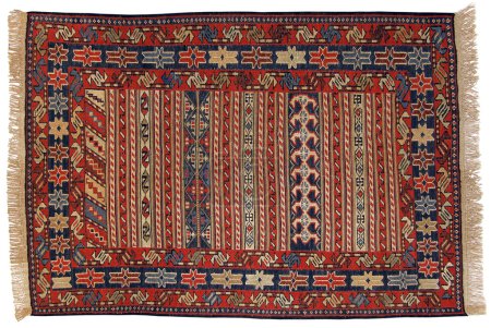 Tapis oriental traditionnel 