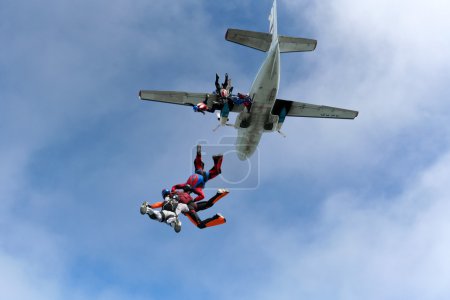 Photographie parachutiste .