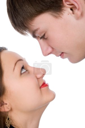 Beau jeune couple 