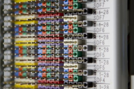 Panneau de brassage de télécommunications 