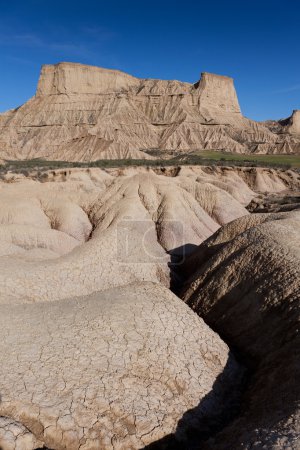 Paysage de Bardenas reales, Navarre, Espagne 