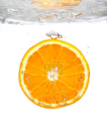 Éclaboussure orange