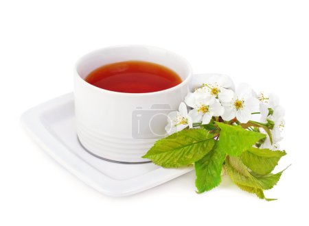 Thé et fleur  .
