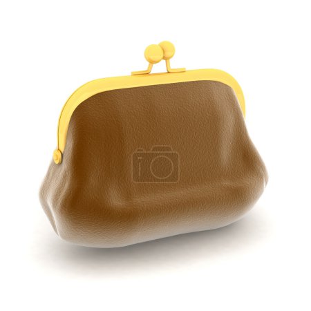 Le sac sur fond blanc 