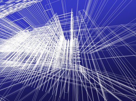 Architecture moderne abstraite 