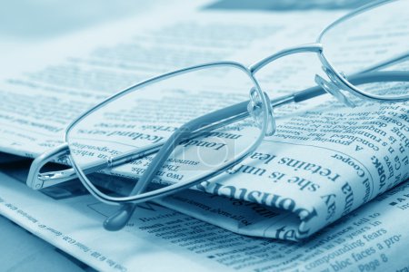 Revue de presse (bleu )