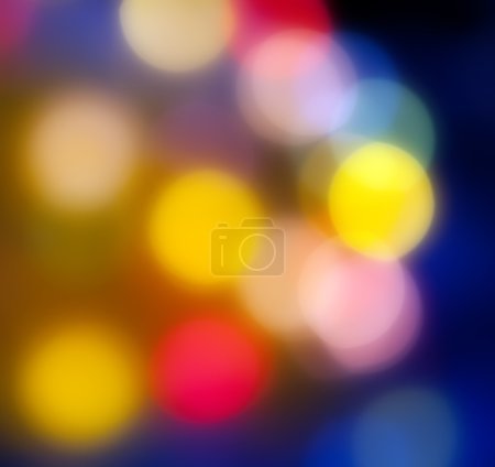 Lumières abstraites colorées de vacances 