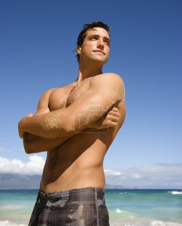 Un bel homme. .