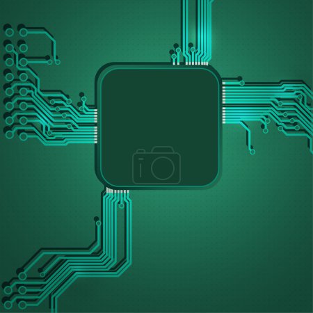 Contexte de la technologie moderne