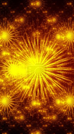 Feu de fond abstrait, Conception de puissance .