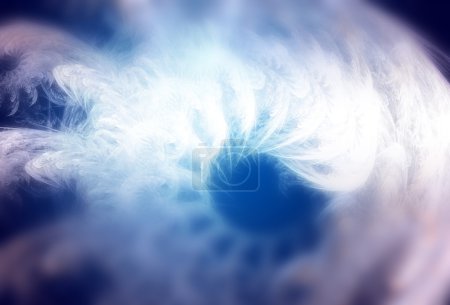 Fade blue, fond abstrait pour le design créatif 