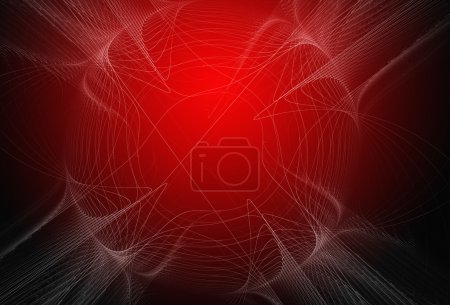 Fond rouge. Design abstrait. Rouge et blanc .
