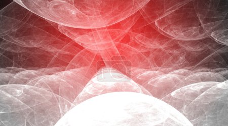 Fond rouge. Design abstrait. Rouge et blanc .