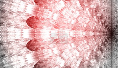 Fond rouge. Design abstrait. Rouge et blanc .