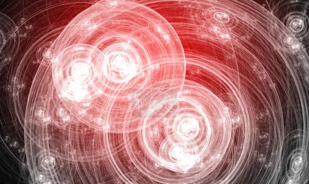 Fond rouge. Design abstrait. Rouge et blanc .
