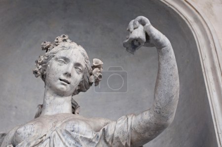 Statue de Venaria Royal, Piémont. Italie 