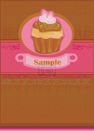 Belle conception Cupcake 
