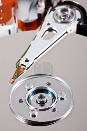 Disque dur ouvert 