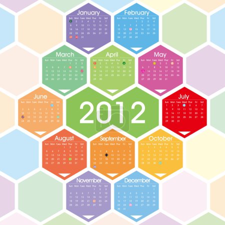 Calendrier 2012 