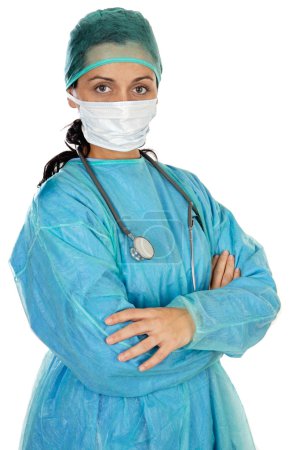 Attrayant dame médecin 