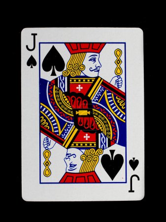 Carte à jouer (jack) )
