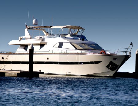 Super Yacht dans la couchette 