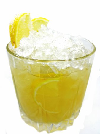 Cocktail alcool cognac au citron vanille kick 