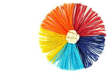 cordes colorées de cercle 