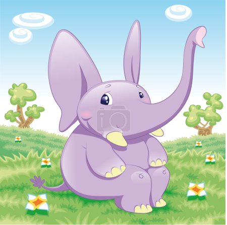 Bébé éléphant 