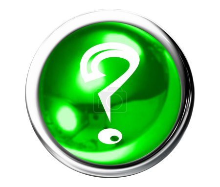 Bouton icône du point d'interrogation 