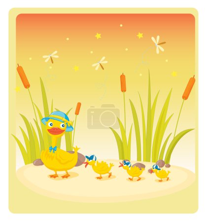 Canard et canetons