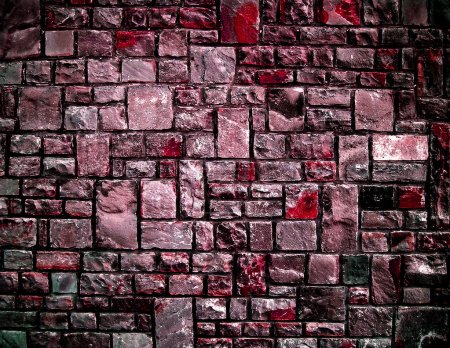 Mur abstrait rose 