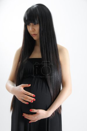 Asiatique enceinte 